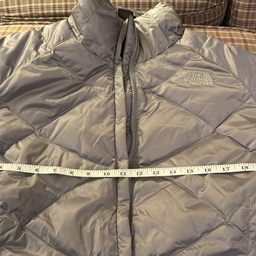 North Face Silver Puffer 550
